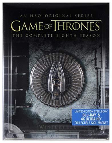 Juego de tronos Season 8 Steelbook 4K UHD (BOX) [4Blu-Ray] [Region Free] (Audio español. Subtítulos en español)