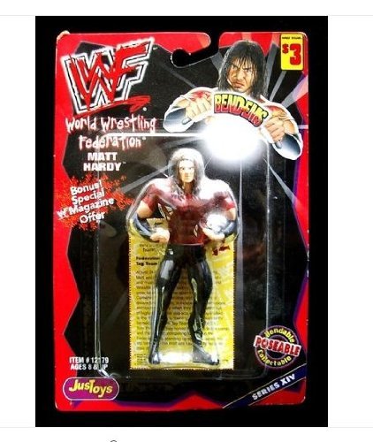 JusToys Wrestling Bend-Ems Series XIV - Matt Hardy Item# 12179 by JusToys