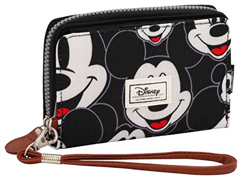 Karactermania Disney Classic Mickey Visages Monederos, 16 cm, Negro