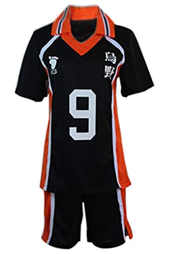 Karasuno High School Kageyama Tobio N.º 9 Uniform Cosplay Disfraz Unisex M