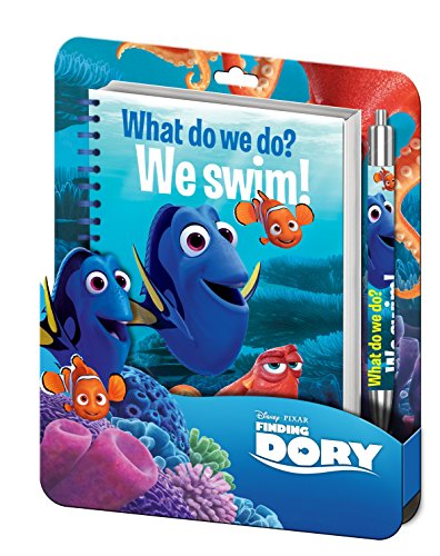 Kids Euroswan - Disney WD17209 Buscando a Dory - Blister Libreta Espiral + boligrafo Clamshell 3D