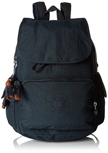 Kipling City Pack, Mochilas para Mujer, Azul (True Navy), 32x37x18.5 cm