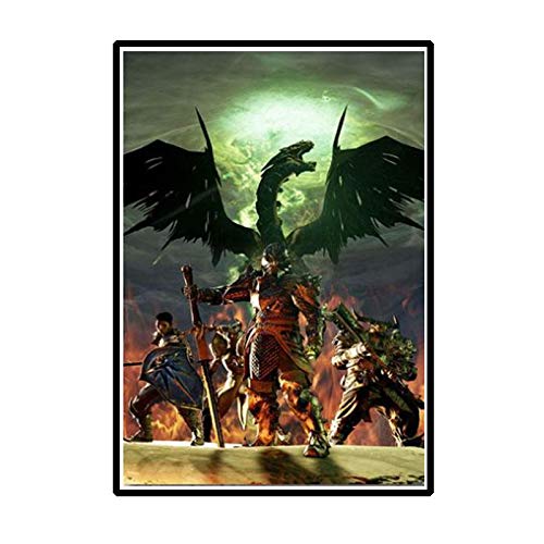 Kongzir Dragon Age Inquisition Poster Wall Art Canvas Painting Poster E Imágenes Para La Oficina Hospital Sala De Estar Decoración Del Dormitorio -50X70Cmx1Pcs -Sin Marco