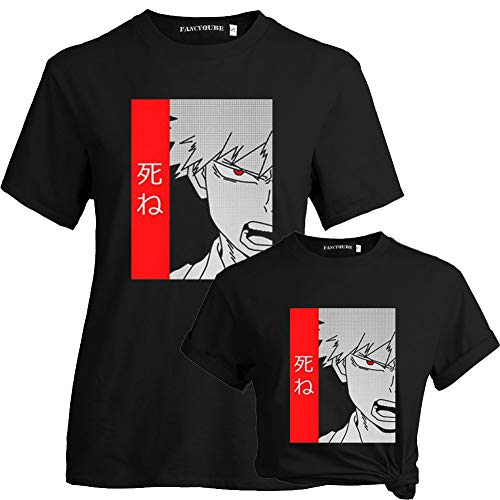 KroY PecoeD My Hero Academia - Camiseta de manga corta, diseño de anime japonés, diseño de dibujos animados, para hombres y mujeres