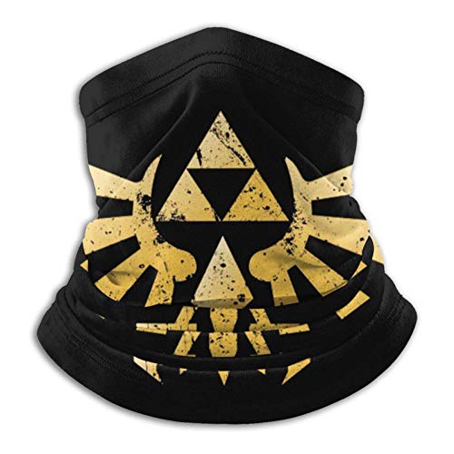 Legend Of Zelda (2) Face Ma-Sk Unisex Microfiber Neck Warmer Bufanda Bandana Pasamontañas multifunción para invierno