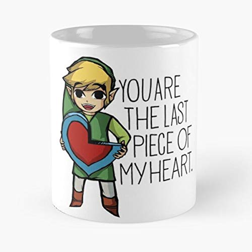 Legend Of Zelda - The Last Piece Classic Mug -11 Oz Coffee Funny Sophisticated Design Great Gifts White-situen.