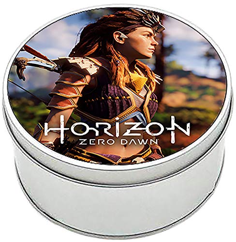 MasTazas Horizon Zero Dawn Aloy Caja Redonda Lata Round Metal Tin Box