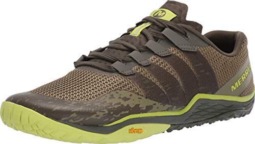 Merrell Trail Glove 5, Zapatillas Deportivas para Interior Hombre, Verde (Olive Drab), 44 EU