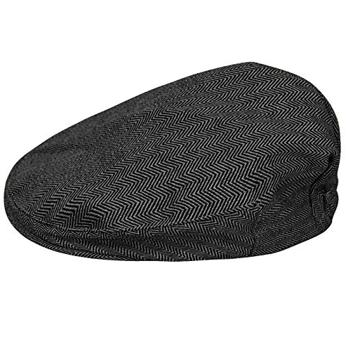 mintgreen Gorra Newsboy Niño Recién Nacido Boina Tweed, Negro, 1-2 años (Tamaño del Fabricante: 50)