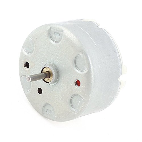 Motor - SODIAL(R)RF-500 TB-12560 DC1.5-12V 2700 U/MIN velocidad de ralenti32mm Diametro Motor DC Plata