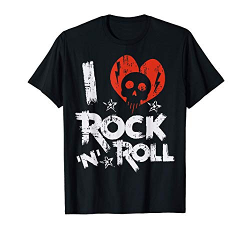 Música Rock N Roll, Amo el Rock and Roll Camiseta