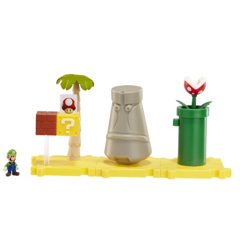 Nintendo - Figura Layer Cake Desert Con Luigi