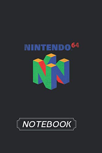 Notebook: Nintendo 64 Classicretro Vintage Cool Cover Design Notebook and Journal Cool for back to School Student or Teacher Men Women to writing