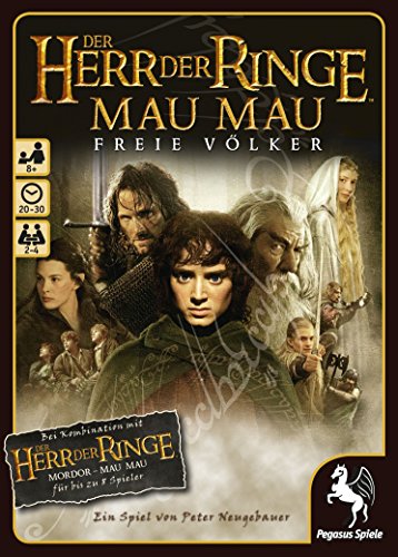 Pegasus Spiele Herr Der Ringe MauMau - Freie Völker [Importación Alemana]