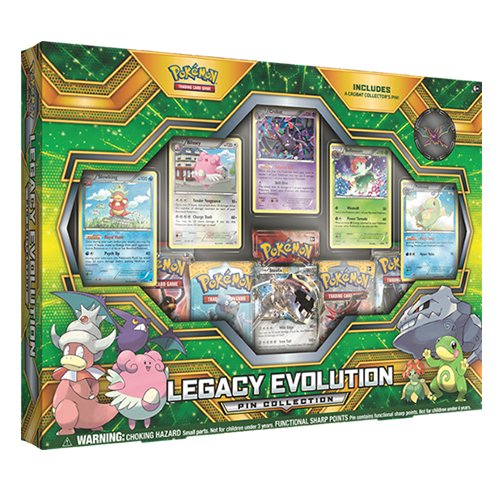 Pokémon 290 – 80304 Cromos Legacy Evolution Colección Pin
