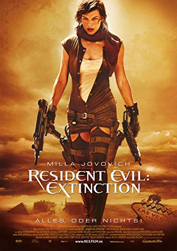 POSTER RESIDENT EVIL EXTINCIÓN 100X70CM 2