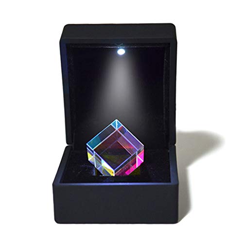 Prisma de Cubo, Vidrio óptico K9, Prisma de División de Haz, Experimento óptico para La Enseñanza de La Física del Espectro De Luz