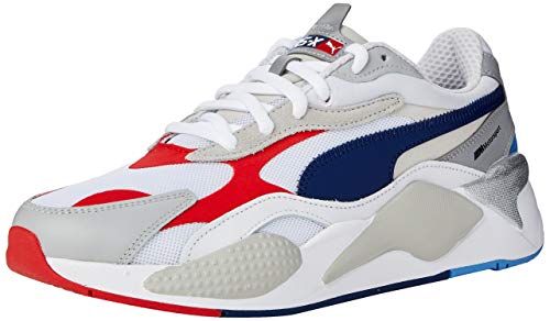 PUMA BMW MMS RS-X³, Zapatillas Unisex Adulto, Blanco White/Gray Violet/Marina, 43 EU