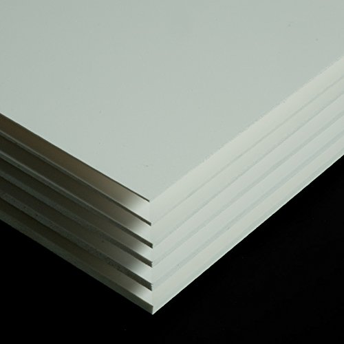 PVC Espumado Plancha Medidas 200cm x 100cm Grueso 5mm Color blanco