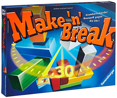 Ravensburger Make 'N' Break - Juego de tablero (Multi, 27 cm, 37 cm, 6 cm)