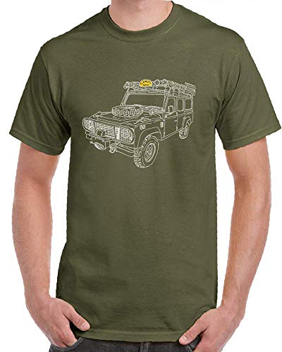 Retro Adventure Camel Trophy Land Graphic Art DESİGN T Shirt