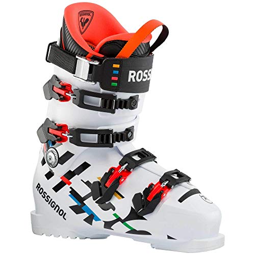 Rossignol Hero World Cup 130 Medium Botas de esquí, Adultos Unisex, White, 31