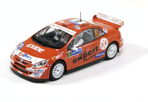 Scalextric C2885 - Coche de Rally Peugeot 307 (máximo Detalle, Escala 1 -32) [Versión en inglés]
