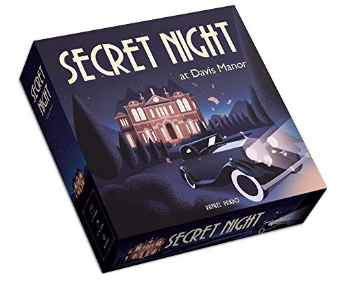 Secret Night at Davis Manor Juego de Mesa de Misterio (Castellano e Inglés)