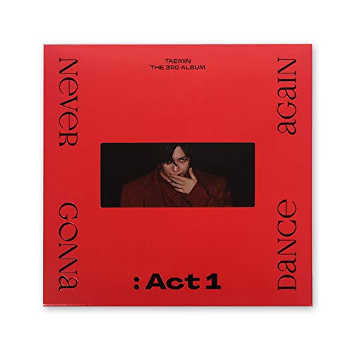 SHINEE TAEMIN 3rd Album - Never Gonna Dance Again : Act 1 [ SUSPECT Ver. ] CD + Booklet + Evidence + Photocard + Folded Poster(On pack) + FREE GIFT