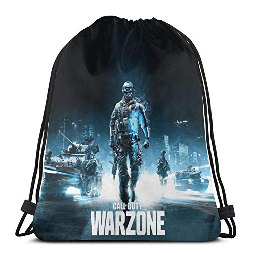 siyang Bolso Multifuncional con cordón Mochila Bolso Bandolera Bolsa Deportiva Baloncesto Fitness Viaje Unisex Call-of-Duty Modern-Warfare