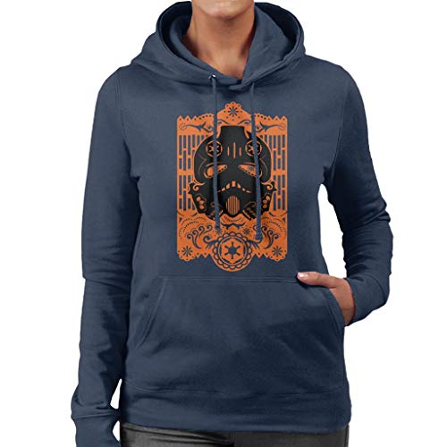 Star Wars Calavera Tie Fighter Pilot Women's Hooded Sweatshirt