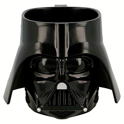 Stor, 82487, Taza 3D Star Wars Dart Vader, 260 ML. Producto de plastico, Libre bpa