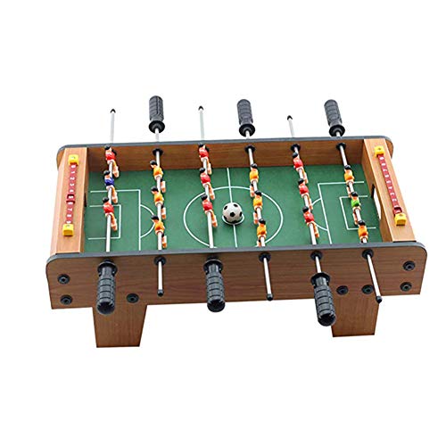 SYCHONG Mesa De Fútbol, ​​De Madera Mini Mesa De Fútbol (Fútbol) (Extra Ball) Y Hockey (Hockey sobre Hielo Extra) Juego Set De Regalo Juegos Agrupación De Padres E Hijos, Oficina Casual Games