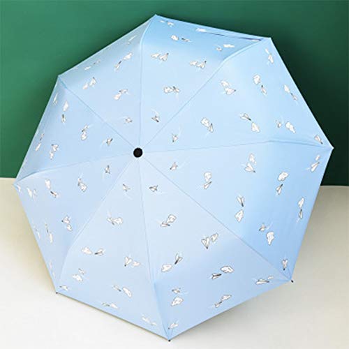 Tenga cuidado con las sombrillas de doble uso para el sol y la lluvia, protección solar plegable y sombrillas de protección UV