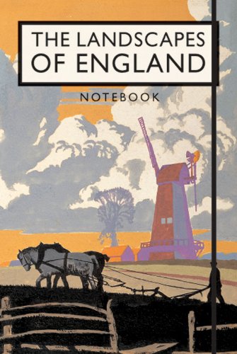 The LANDSCAPES OF ENGLAND (Beautiful Britain Vintage Notebooks)