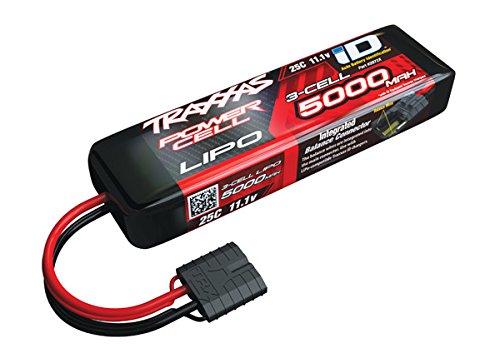 Traxxas 2872X Polímero de Litio 5000mAh 11.1V batería Recargable - Batería/Pila Recargable (5000 mAh, Polímero de Litio, 11,1 V, Negro, Rojo, 1 Pieza(s))