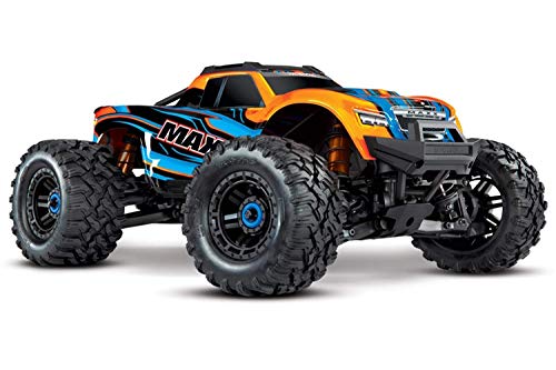 Traxxas Maxx 1/10 4WD VXL (TQi, TSM, No Batt, No Chgr) Naranja