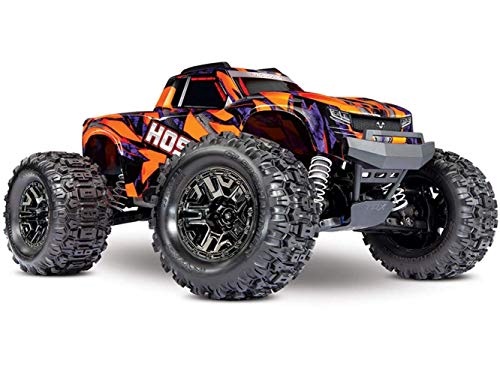 Traxxas Traxxas 90076-4ORNG HOSS Monster-Truck Brushless 1:10 RTR TSM SR VXL-3S - Naranja Auto RC