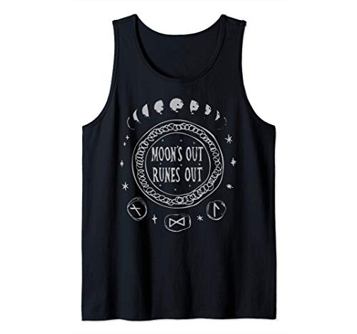 Trendy Moons Out Runes Out Camiseta sin Mangas