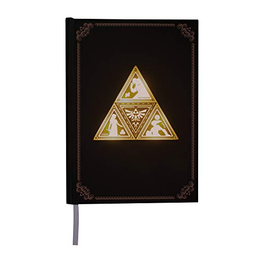 Triforce - Cuaderno con luz