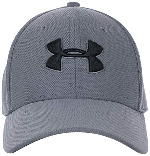 Under Armour Men's Blitzing 3.0 Cap Gorra, Hombre, Gris (Graphite/Black/Black 040), S/M