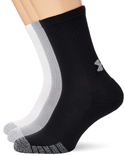 Under Armour (UNDKU Heatgear Crew Calcetines, Unisex adulto, Gris, LG