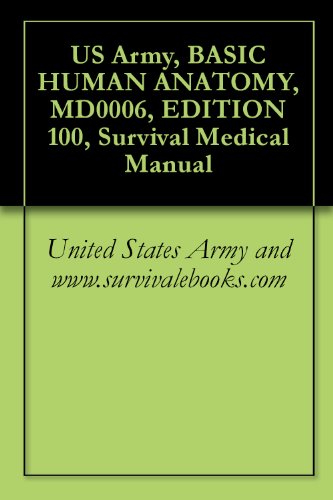 US Army, BASIC HUMAN ANATOMY, MD0006, EDITION 100, Survival Medical Manual (English Edition)