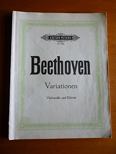 Variationen fuÌr Klavier und Violoncello. [Op. 66, K.-H. 45, 46.] Neue Ausgabe von Joachim Stutschewsky. [Score and part.]