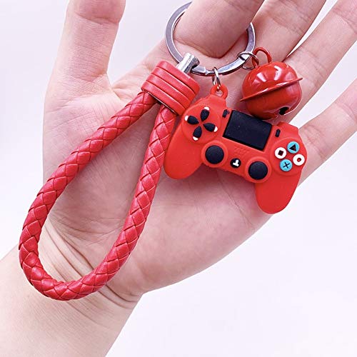 Videojuego Creativo Mango Llavero Simulación Joystick Modelo Llavero Anillo Colgante Hombres Mujeres Pareja Titular de la Llave Regalo de la baratija - K6050-8a