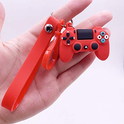 Videojuego Creativo Mango Llavero Simulación Joystick Modelo Llavero Anillo Colgante Hombres Mujeres Pareja Titular de la Llave Regalo de la baratija - K6050-02b