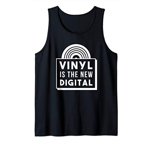 Vinyl Record DJ Vintage Retro Disco Regalo Camiseta sin Mangas