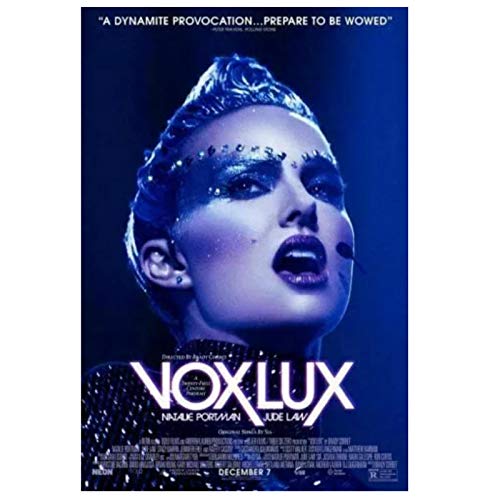 Vscdye Nuevo Vox Lux Movie Brady Corbet Natalie Portman Poster Wall Art Print Canvas Home Living Room Decor Gift (50X70Cm) -20X28 In No Frame