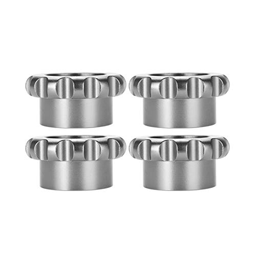 XIAOFANG 4 unids Conjunto de Herramienta de Caja Tornillo Apertura Back para Breitling Watch 40mm 44mm 45mm 47mm Reloj Herramientas de reparación Tornillo de Caja (Color : Silver)