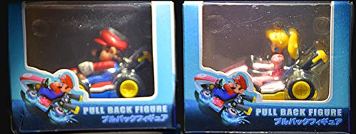 YUNDING súper Hermanos Mario Kart 2 unids / Lote Nuevo en Caja Mary Brothers, Mario Wario Princess, Kuba The Great Devil Riding Go-Kart